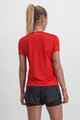 SPORTFUL Kolarska koszulka z krótkim rękawem - DORO CARDIO - czerwony
