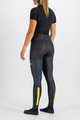 SPORTFUL legginsy - APEX - czarny/niebieski