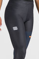 SPORTFUL legginsy - APEX - czarny/niebieski