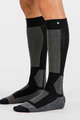 SPORTFUL Podkolanówki kolarskie - WARM WOOL LONG - czarny/szary