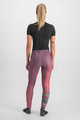 SPORTFUL legginsy - APEX - fioletowy/różowy