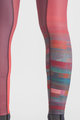 SPORTFUL legginsy - APEX - fioletowy/różowy