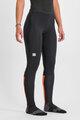 SPORTFUL legginsy - CARDIO TECH PROTECTED W - czarny/pomarańczowy