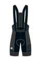 SPORTFUL Krótkie spodnie kolarskie z szelkami - SUPERGIARA - czarny