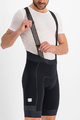 SPORTFUL Krótkie spodnie kolarskie z szelkami - SUPERGIARA - czarny