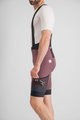 SPORTFUL Krótkie spodnie kolarskie z szelkami - SUPERGIARA - bordowy