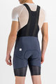 SPORTFUL Krótkie spodnie kolarskie z szelkami - GTS - niebieski