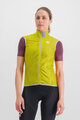 SPORTFUL Kamizelka kolarska - HOT PACK EASYLIGHT W - żółty