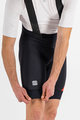 SPORTFUL Krótkie spodnie kolarskie z szelkami - FIANDRE NORAIN PRO - czarny