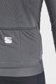SPORTFUL Zimowa koszulka kolarska z długim rękawem - MONOCROM THERMAL - antracyt