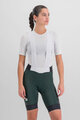 SPORTFUL Krótkie spodnie kolarskie z szelkami - SUPERGIARA W - zielony