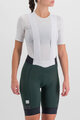 SPORTFUL Krótkie spodnie kolarskie z szelkami - SUPERGIARA W - zielony