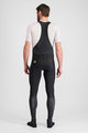 SPORTFUL Długie spodnie kolarskie z szelkami - TOTAL COMFORT - czarny