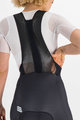 SPORTFUL Krótkie spodnie kolarskie z szelkami - FIANDRE NORAIN - czarny