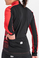 SPORTFUL Kolarska kurtka przeciwwiatrowa - NEO SOFTSHELL - czerwony/czarny