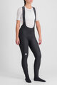 SPORTFUL Długie spodnie kolarskie z szelkami - BODYFIT CLASSIC W - czarny