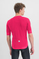 SPORTFUL Koszulka kolarska z krótkim rękawem - MONOCROM - różowy