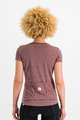 SPORTFUL Kolarska koszulka z krótkim rękawem - GIARA - fioletowy