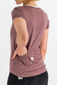 SPORTFUL Kolarska koszulka z krótkim rękawem - GIARA - fioletowy