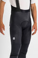 SPORTFUL Długie spodnie kolarskie z szelkami - FIANDRE - czarny