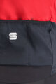 SPORTFUL Kolarska ocieplana kurtka - TOTAL COMFORT - czerwony/czarny