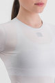 SPORTFUL Kolarska koszulka z długim rękawem - MIDWEIGHT - biały