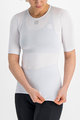 SPORTFUL Kolarska koszulka z długim rękawem - MIDWEIGHT - biały