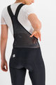 SPORTFUL Krótkie spodnie kolarskie z szelkami - BODYFIT CLASSIC - czarny