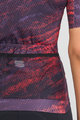 SPORTFUL Koszulka kolarska z krótkim rękawem - CLIFF SUPERGIARA - fioletowy
