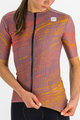 SPORTFUL Koszulka kolarska z krótkim rękawem - CLIFF SUPERGIARA - fioletowy/pomarańczowy