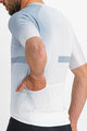 SPORTFUL Koszulka kolarska z krótkim rękawem - BOMBER - biały/szary