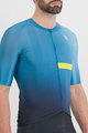 SPORTFUL Koszulka kolarska z krótkim rękawem - BOMBER - niebieski