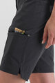 SPORTFUL Krótkie spodnie kolarskie bez szelek - GIARA W - czarny
