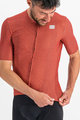 SPORTFUL Koszulka kolarska z krótkim rękawem - CHECKMATE - czerwony