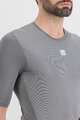 SPORTFUL Kolarska koszulka z krótkim rękawem - FIANDRE THERMAL - szary