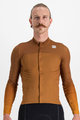 SPORTFUL Koszulka kolarska z krótkim rękawem - BODYFIT PRO - brązowy