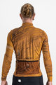 SPORTFUL Zimowa koszulka kolarska z długim rękawem - CLIFF SUPERGIARA - brązowy