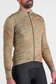 SPORTFUL Zimowa koszulka kolarska z długim rękawem - CLIFF SUPERGIARA THERMAL - beżowy