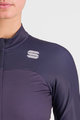 SPORTFUL Zimowa koszulka kolarska z długim rękawem - BODYFIT PRO THERMAL - czerwony/niebieski