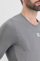 SPORTFUL Kolarska koszulka z długim rękawem - FIANDRE THERMAL - szary