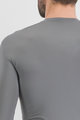 SPORTFUL Kolarska koszulka z długim rękawem - FIANDRE THERMAL - szary