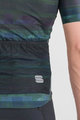 SPORTFUL Koszulka kolarska z krótkim rękawem - GLITCH BOMBER - czarny/kolorowy