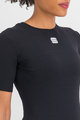 SPORTFUL Kolarska koszulka z krótkim rękawem - MERINO - czarny