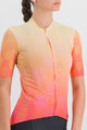 SPORTFUL Koszulka kolarska z krótkim rękawem - ROCKET - pomarańczowy/beżowy
