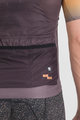 SPORTFUL Koszulka kolarska z krótkim rękawem - SKY RIDER SUPERGIARA - brązowy/pomarańczowy