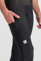 SPORTFUL Długie spodnie kolarskie z szelkami - SUPERGIARA - czarny