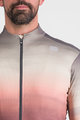 SPORTFUL Zimowa koszulka kolarska z długim rękawem - FLOW SUPERGIARA THERMAL - beżowy/brązowy