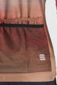 SPORTFUL Zimowa koszulka kolarska z długim rękawem - FLOW SUPERGIARA THERMAL - różowy/brązowy