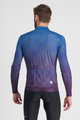 SPORTFUL Zimowa koszulka kolarska z długim rękawem - ROCKET THERMAL - niebieski/fioletowy