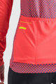 SPORTFUL Zimowa koszulka kolarska z długim rękawem - CHECKMATE THERMAL - czerwony